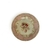 Conjunto 6 pratos sobremesa floral vintage rosa