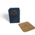Pote Açúcar Lata Azul Tampa de Bambu 1,3L - comprar online