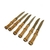 Conjunto 6 Facas Jantar Tramontina Dourado - Bambu Natural - comprar online