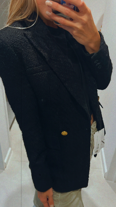BLAZER HOMBRERAS TEJIDO ZARA - Riona