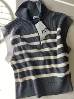 CHALECO RAYAS ZARA - comprar online