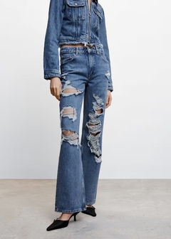 DENIM ROTURA MANGO - comprar online
