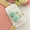 (Parzinho) Micro Hair Clips Pompom 3,5cm