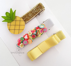 Kit Hair Clips Abaixi