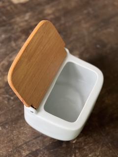 Saleiro Rooster+Pig+Cattle - Porcelanas Bacco