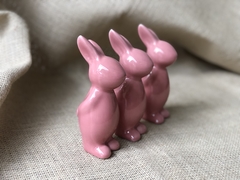 Adorno em porcelana Coelho