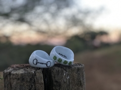 Porta Guardanapo Redondo Trevo de Quatro Folhas - comprar online