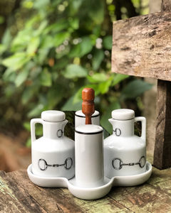 Conjunto Galheteiro + Porta Guardanapo Bridões - comprar online