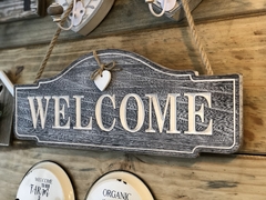 Placa Welcome - comprar online