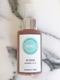 BB cream ultrahumectante FPS 50 color Nro 3