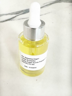 Aceite Argan, Jojoba y pepitas Uva