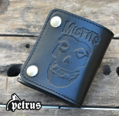 Billetera de Cuero Misfits
