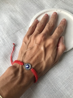 Pulsera ojo y cubic bijou - comprar online