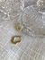 Aros Corazones Cubic Gold - Jg.joyasonline