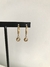 Argollitas Cubic gold - Jg.joyasonline
