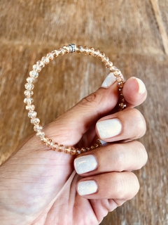 Pulsera Cristal Dorada AB en internet