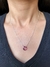 Collar dije fucsia ab