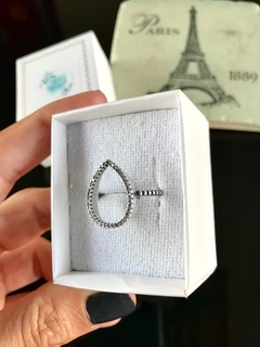 Anillo Gota Cubic - tienda online