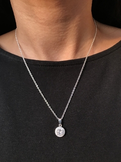 Collar dije redondo Cubic ab
