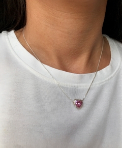 collar Susano Corazón rosa - comprar online