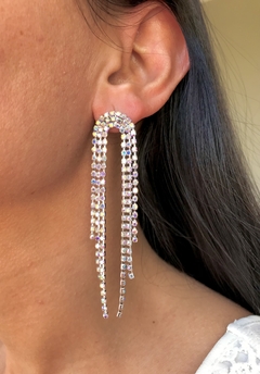 Aros Glam tornasol