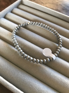 Pulsera Cristal Gris - comprar online