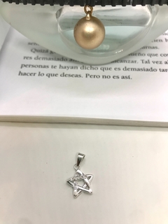 Dije Estrella de David y cubic