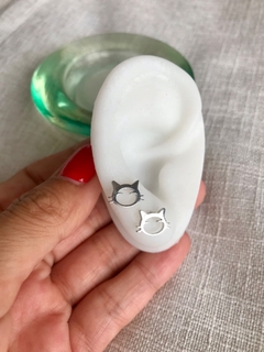 Aros Cat Silver AQ - comprar online