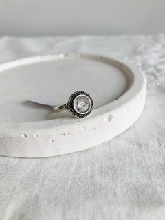 Anillo cuarzo cristal pl - comprar online