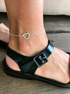 Tobillera Corazón Cubic AB