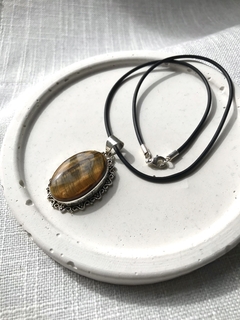 Collar ojo de tigre - comprar online