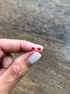 Aros Cubic rojo PL