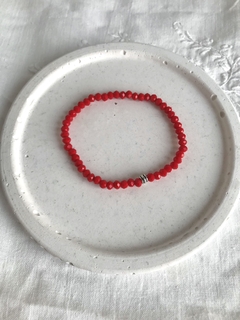 Pulsera cristal roja - comprar online