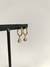Argollitas Cubic gold en internet