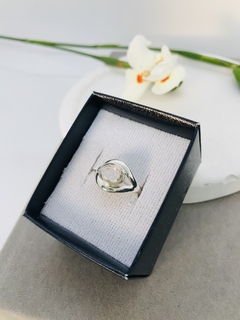 Anillo Cuarzo cristal pl