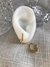 Aros Corazones Cubic Gold en internet