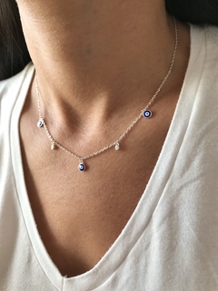 Collar combinado ojos pl - comprar online