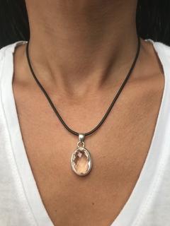 collar Cuarzo cristal