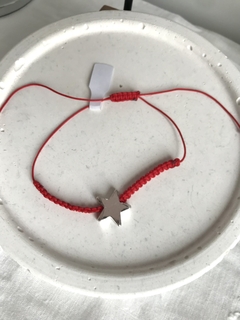 pulsera hilo rojo y Estrella - comprar online