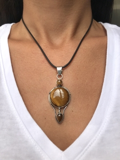 collar ojo de tigre - comprar online