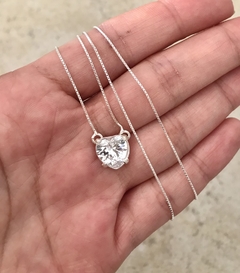 Collar con dije de corazón susano - comprar online