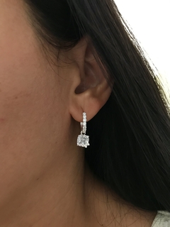 Argollitas colgantes cubic ab