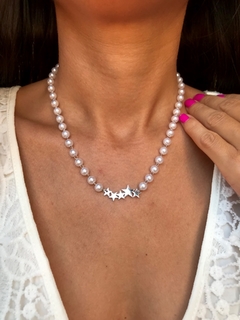 Collar Estrellas y Perlas AQ