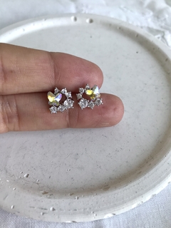 Aros mariposas cubic