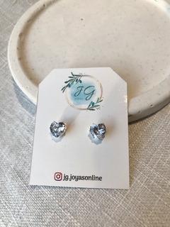Aros Corazones Cubic PL
