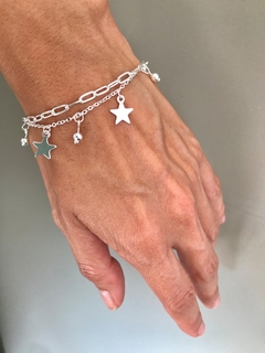Pulsera Estrellas Doble
