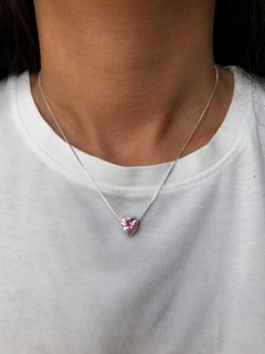collar Susano Corazón rosa en internet