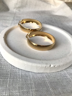 Argollas Cinta gold - comprar online