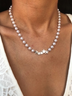 Collar Estrellas y Perlas AQ en internet