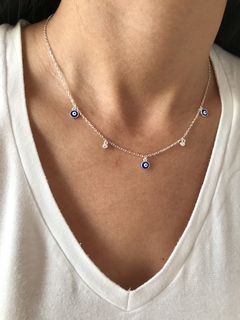 Collar combinado ojos pl en internet